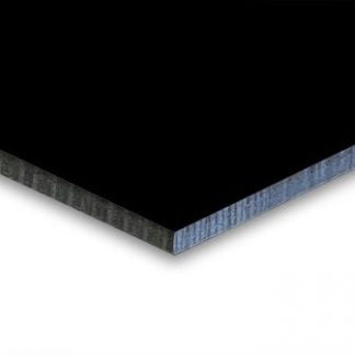 HPL Platte schwarz 8 mm RAL 9005