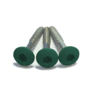 HPL schrauben Grun Ral 6005